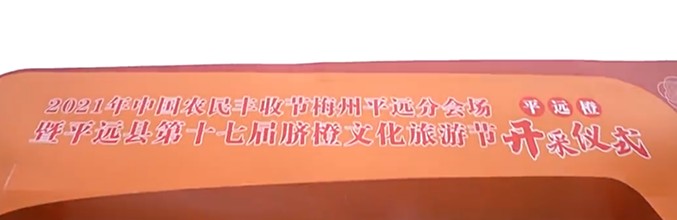 平远县第十七届脐橙节顺利举行 众多游客应邀而来
