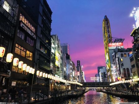 靓丽的城市夜景观为杭州2022年亚运会的召开添新色彩